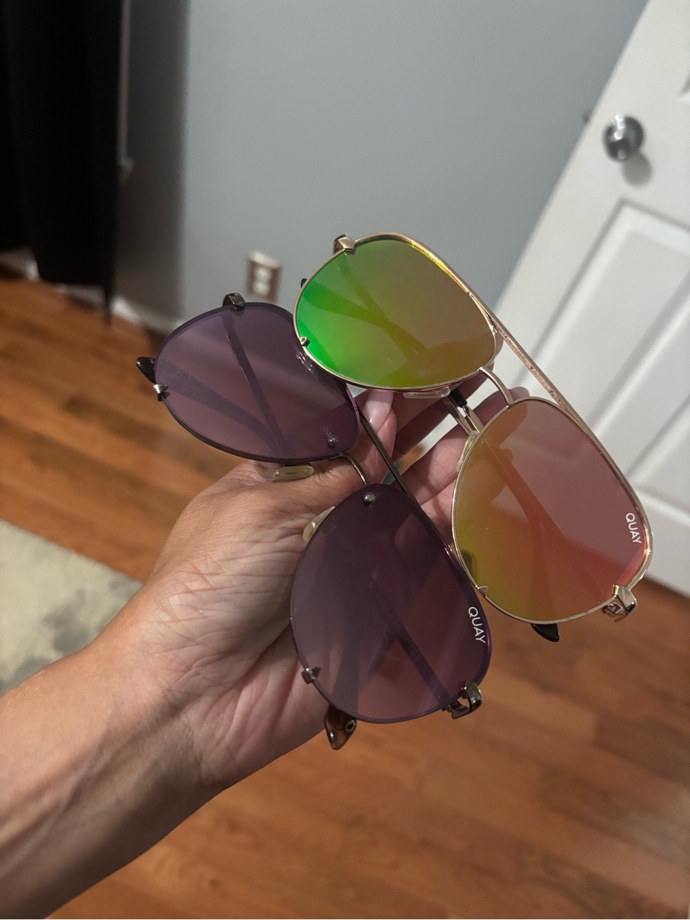 Bundle of 2 QUAY Aviator Sunglasses